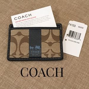 COACH Men’s Slim Card Case